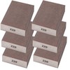 Sunxeke 6 Pack Sanding Sponge,220 Grit Drywall Sanding Blocks,Washable and