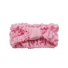 Wrinkled Hairband, Random Color Hair Tie for Face Washing Band 5ea