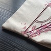 BGBDEIA Eiffel Tower Cushion Cover Paris Eiffel Tower with Love