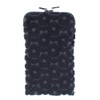 MARY QUANT 000480-0002-03 Zippered Towel (Black/Sakura Series) Plastic Bottle Case,
