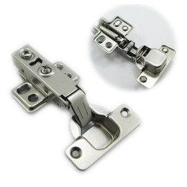 Hnfshop Dia 1.5"/35mm European Style Hydraulic Soft-Close Hinge for Cabinet Kitchen Cupboard Door (Full Overlay)