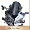 Unbranded Carbon Fiber Complete Wind Wing Rearview Mirror for Suzuki