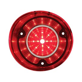 United Pacific CTL7201LED-L 42 LED Tail Light with Stainless Steel Trim for 1972 Chevy Chevelle SS/Malibu L/H, Fully Sealed Electronics – One Unit