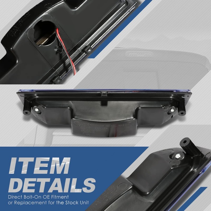 Auto Dynasty LED 3rd Third Brake Light Compatible with 1991-1996