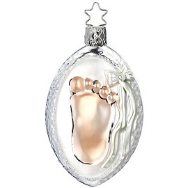 Inge-glas Baby Footprint 9cm