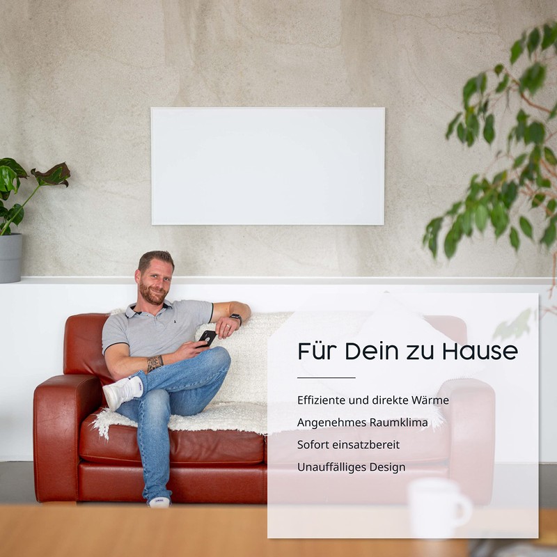 Könighaus Infrared Heating - Smart Thermostat ✓ App Control with