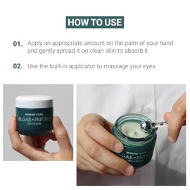 HEIMISH Marine Care Eye Cream - Crema de Anti arrugas de Ojos de Alga Marina - 30 ml - HEIMISH