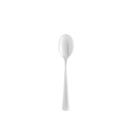 Exquisite Solid Color Premium Plastic Cutlery, Heavy Duty Plastic Disposable Spoons - 50 Count - Clear