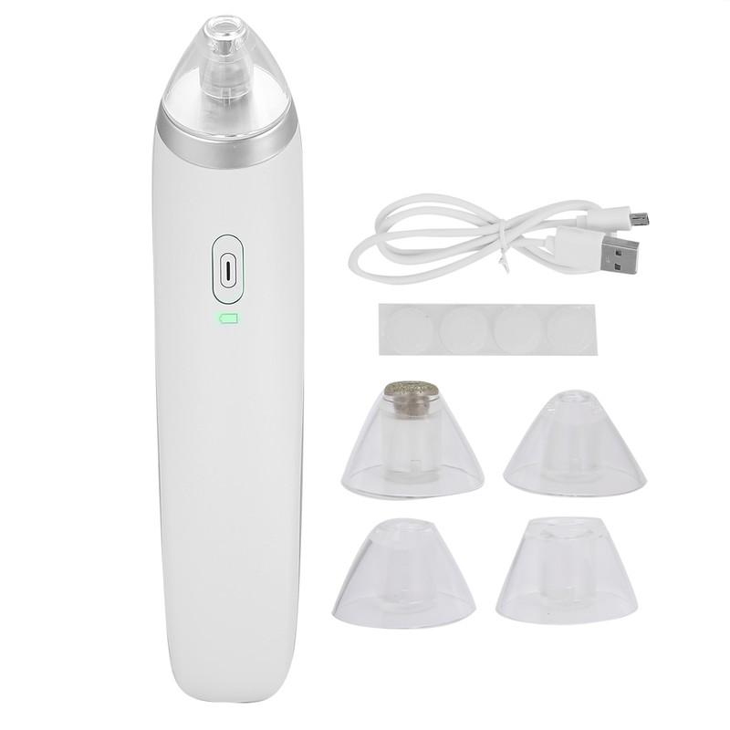 Electric 4‑In‑1 Blackhead Removal Pore Cleaner Suction USB Charging Face