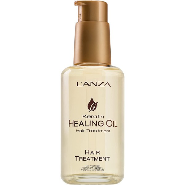 L'ANZA Keratin Healing Oil Treatment, Restores, Revives, and Nourish Dry Damaged Hair & Scalp, With Restorative Phyto IV Complex, Protein and Triple UV Protection (6.2 Fl Oz)