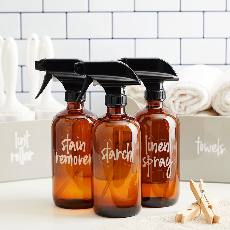 Talented Kitchen Laundry Room Organization Labels - 141 Preprinted White