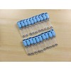 Torekagu Moving Pocket Clip Band Clip (Light Blue, 20 Count)