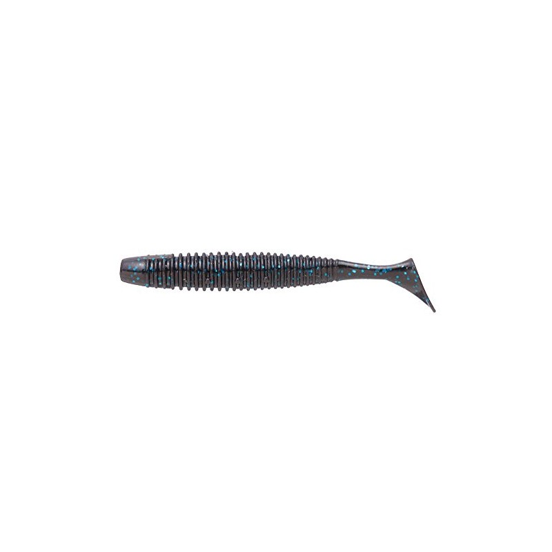 O.S.P Lures HP Shadtail 2.5" #W006 Black Blue Flake