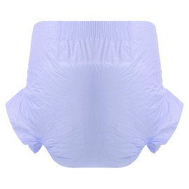 CutiePlusU Adult Nappies, Dry Surface, Maximum Absorbency Overnight, Disposable Incontinence Nappies - Purple, Pack of 2 (Size 37"-47")