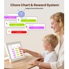 Digital Calendar Chore Chart –Touchscreen Interactive Digital Planner Display- Wifi
