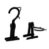 Olithani Skirt Hangers NEO Clips, Black, 20 Pieces, Bottom, Sandwich,