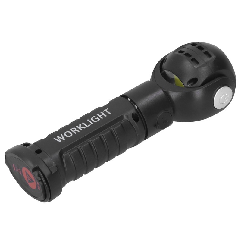 Magnetic Work Light Emergency LED Rotation Rechargeable Lamp Industrial Supplies