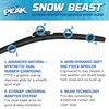 PEAK Snow Beast Winter Windshield Wiper Blade, 18-inch