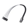 ipolex Mini SAS 36Pin (SFF-8087) Male to 4 SATA 7Pin