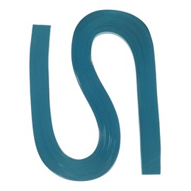 PATIKIL 120pcs Quilling Strips Paper 3/8"(10mm) 21"(54cm) Origami Paper Quilling Strip for Art DIY Hand Craft Christmas, Teal Blue