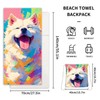 Eroilor Beach Towel Microfiber, Hiking Towels that can be Folded