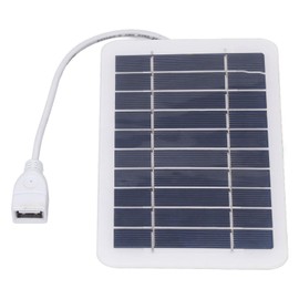 Portable Power Solar Panel, Small, Lightweight, Portable Solar Charger, Easy Installation, Versatile, 2W Mobile Phone, for Outdoor Work