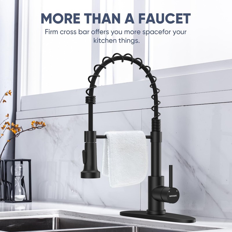 Kitchen Faucets with Pull Down Sprayer Commercial Industrial Stainless Steel