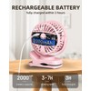 TUNISE Clip on Fan, USB Fan with 3 Speeds 4.5m/s,