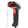 QR Code Scanner Barcode Reader ABS Handheld Scanning Tool for