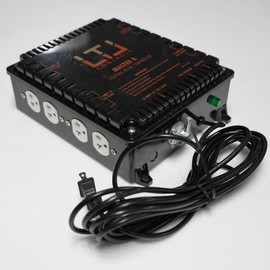 LTL Master 8 Lighting Relay Controls, HID Lighting Hydroponic Ballast Relay Controller for 8 Grow Lights, Master Lighting Controller for Grow Lights