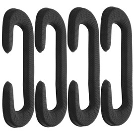 TOVINANNA 4Pcs VR Face Cushion Cover Bundle Sponge Replacement for Vive Comfortable PU Leather Design Fit for Virtual Reality Headsets Easy to Clean Breathable