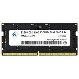 Adamanta 32GB (1x32GB) Compatible with Dell G15 5535 DDR5 4800MHz PC5-38400 SODIMM 2Rx8 CL40 1.1v 262 Pin Laptop Notebook Memory Module Upgrade RAM