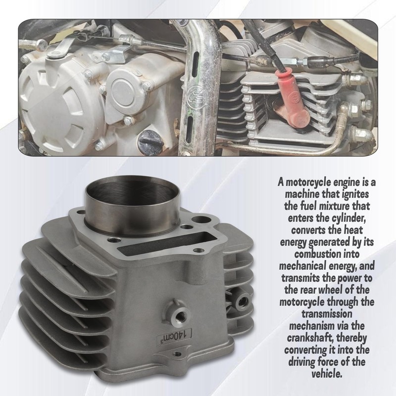 PowerMotor Motorcycle Cylinder Kit 56mm Bore Cylinder Replacement for YinXiang