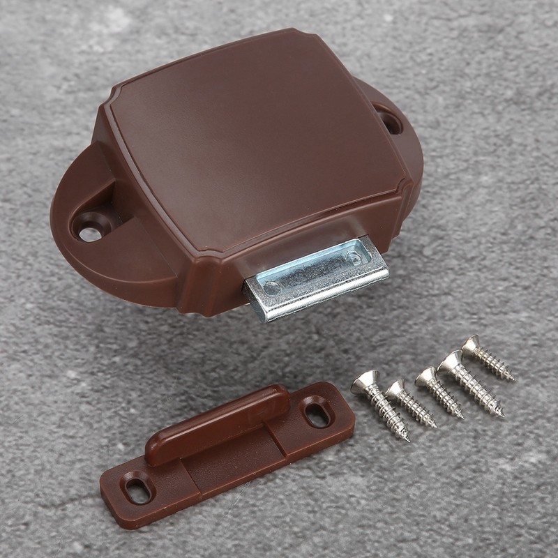 Boat Cabinet Drawer Push Lock Zinc Alloy Handle Button Lock