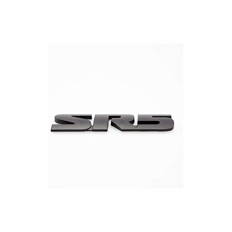 2Pcs SR5 Emblem Trunk Back Decal Sticker Badge for Tacoma