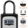 Fayleeko Portable Key Lock Box, Upgrade Clearly Visible Numbers, Lock