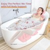Luxury Bath Cushion, Full Body Bathtub Pillow with 160 Suction