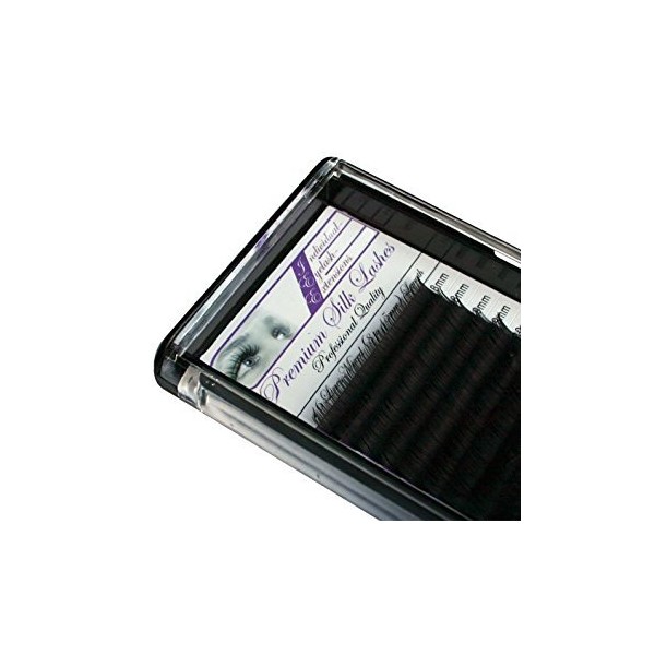 Silk Tray Eyelash Extensions D Curl 0.25mm 8-15mm Mix Length