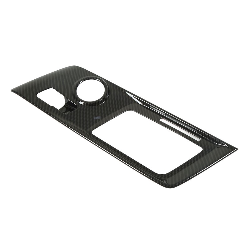 Car Gear Box Cover Trim Carbon Fiber Style Console Shifter