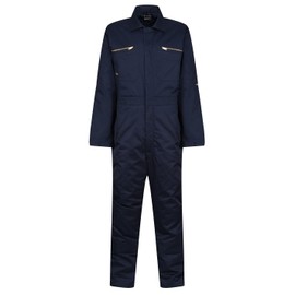 Regatta Pro Zip Insulated Coverall Regular Navy