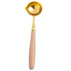 AUEAR, Wooden Handle Copper Wax Sealing Stamp Melting Spoon Seal