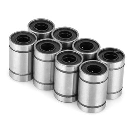 8 pieces LM6UU linear bearing 6 mm CNC linear motion ball bearing bushing double-sided rubber sealed for 3D printer CNC parts