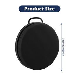 NINEFOX 5 Gallon Bucket Seat, 360-Degree Swivel Seat Cushion with Handle, for Hunting, Fishing, Sports, Gardening and Camping