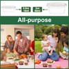 400 Pack 2 Oz Disposable Plastic Portion Cups with Lids,