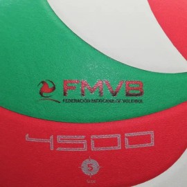 Balón voleibol Molten V5M4500 PU laminado tricolor duradero profesional                                                                               