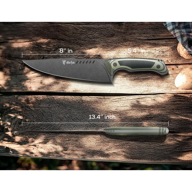 ODERFUN 8 Inch Professional Chef Knife - German Steel Blade