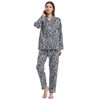 Amaxer Women's 100% Cotton Pajama Set For Women Long Sleeve