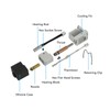 3D Printer Extruder Hotend Kit, Hot End Print Head Extruder