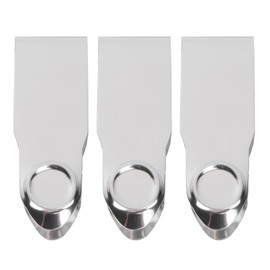 Yardwe 3 Piezas De Acero Inoxidable Para Descascarar Fresas, Quitar Tallos De Frutas, Pelador De Hojas, Cortador De Metal, Utensilios De Cocina