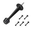 HOMOTEK 6 Pack Heavy Duty Solid Rigid Door Stop with